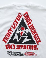 画像6: 90's All Sport COTTON W-PRINT S/S TEE "STRONG TO THE FINISH" "MADE IN USA" (6)