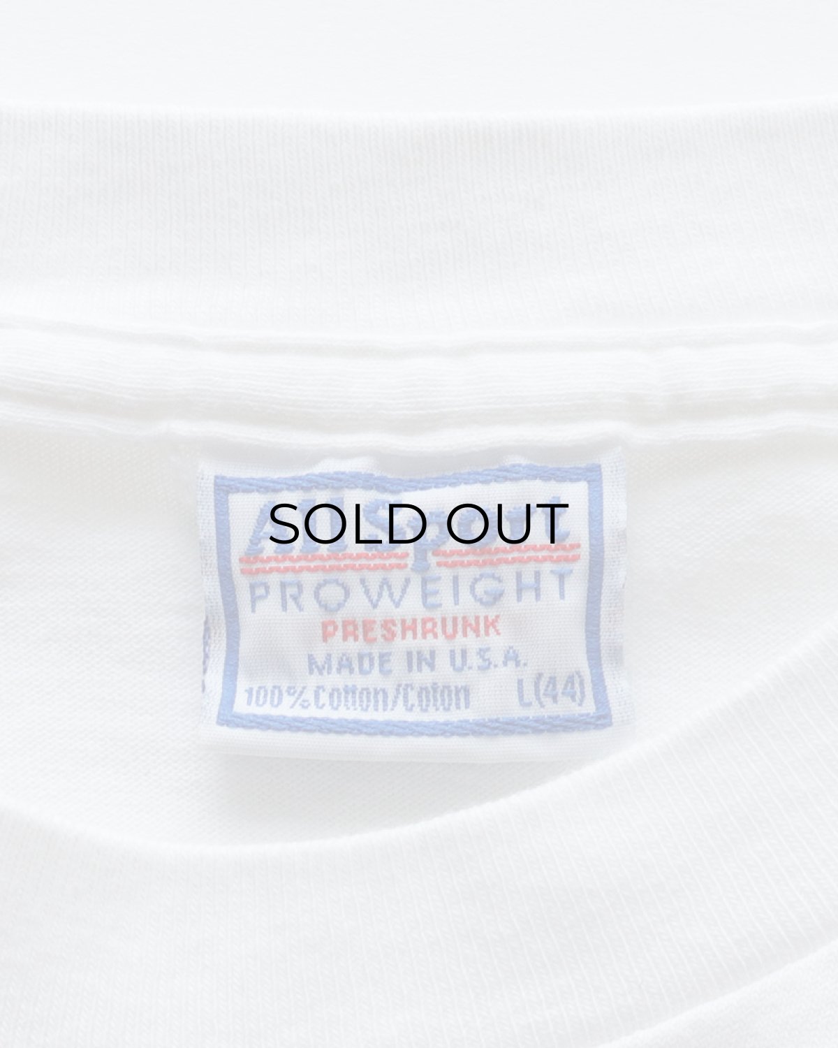 画像8: 90's All Sport COTTON W-PRINT S/S TEE "STRONG TO THE FINISH" "MADE IN USA" (8)