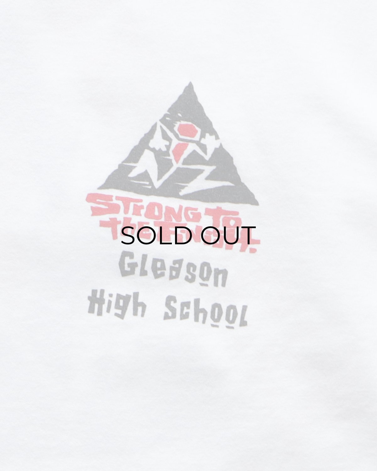 画像5: 90's All Sport COTTON W-PRINT S/S TEE "STRONG TO THE FINISH" "MADE IN USA" (5)