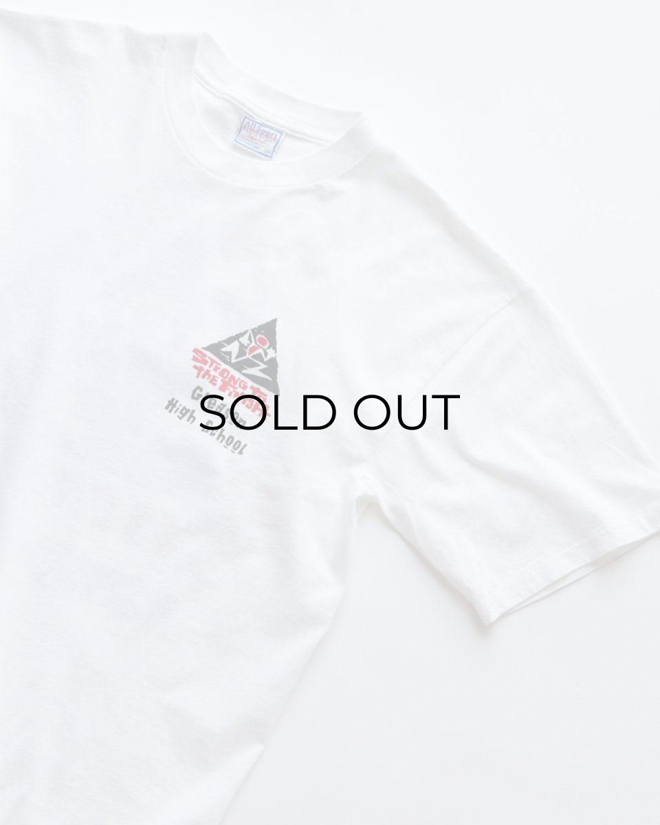 画像3: 90's All Sport COTTON W-PRINT S/S TEE "STRONG TO THE FINISH" "MADE IN USA" (3)
