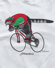 画像5: 90's crazy shirts COTTON "Kliban Cat" W-PRINT S/S TEE "TEAM FRISKIE" "MADE IN USA" (5)