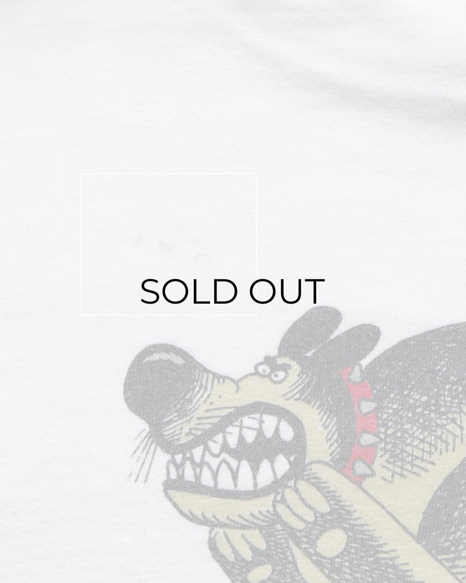 画像13: 90's crazy shirts COTTON "Kliban Cat" W-PRINT S/S TEE "TEAM FRISKIE" "MADE IN USA" (13)