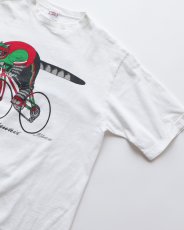 画像4: 90's crazy shirts COTTON "Kliban Cat" W-PRINT S/S TEE "TEAM FRISKIE" "MADE IN USA" (4)