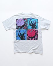 画像1: 90's SPEEDO COTTON W-PRINT S/S TEE "VOLLEY" "MADE IN USA" (1)