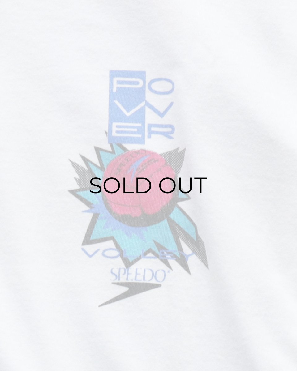 画像6: 90's SPEEDO COTTON W-PRINT S/S TEE "VOLLEY" "MADE IN USA" (6)