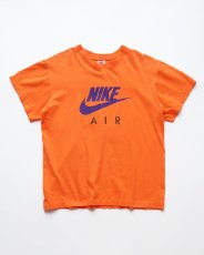画像1: 90's NIKE COTTON W-PRINT S/S TEE "NIKE AIR" "MADE IN USA" (1)
