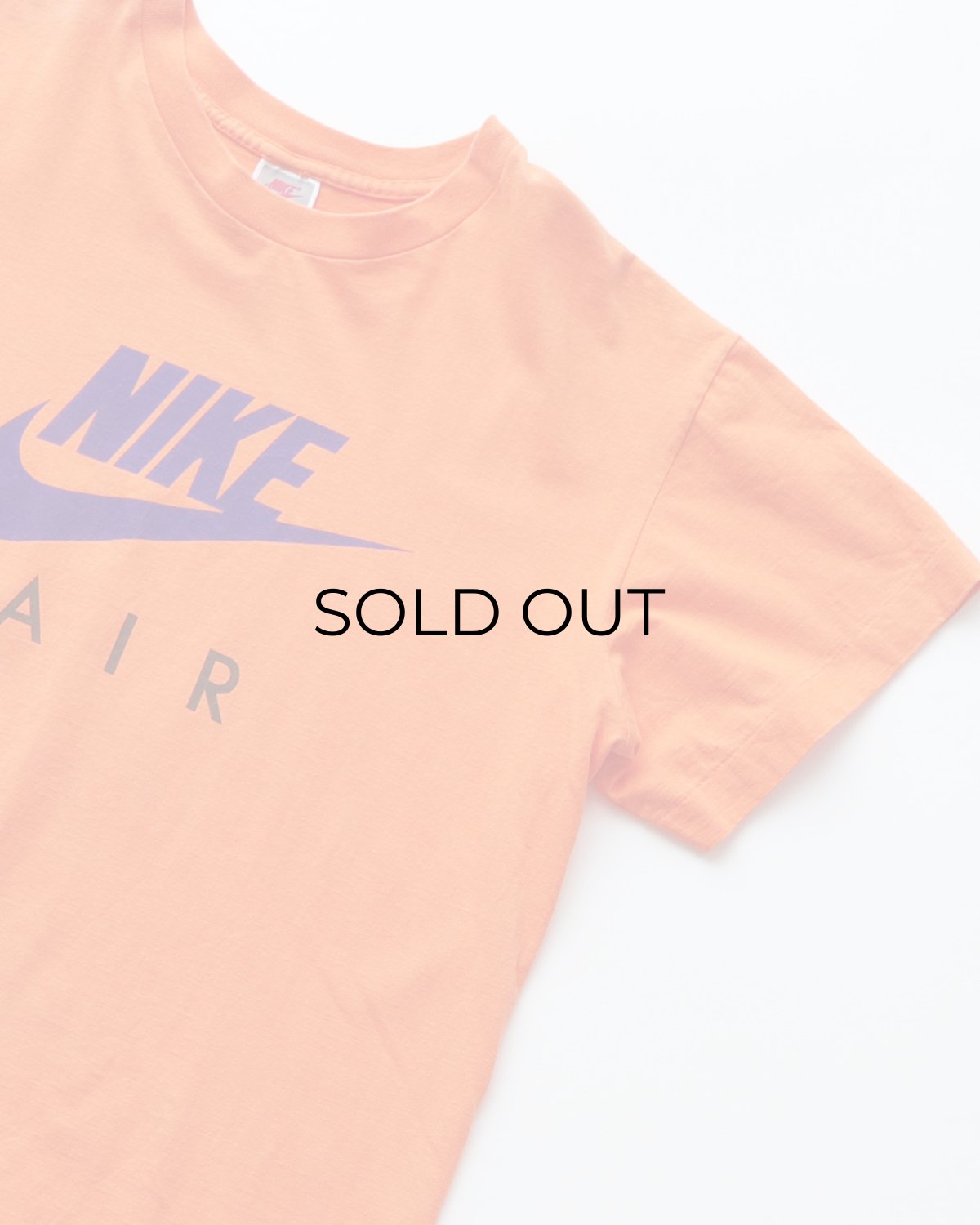 画像4: 90's NIKE COTTON W-PRINT S/S TEE "NIKE AIR" "MADE IN USA" (4)