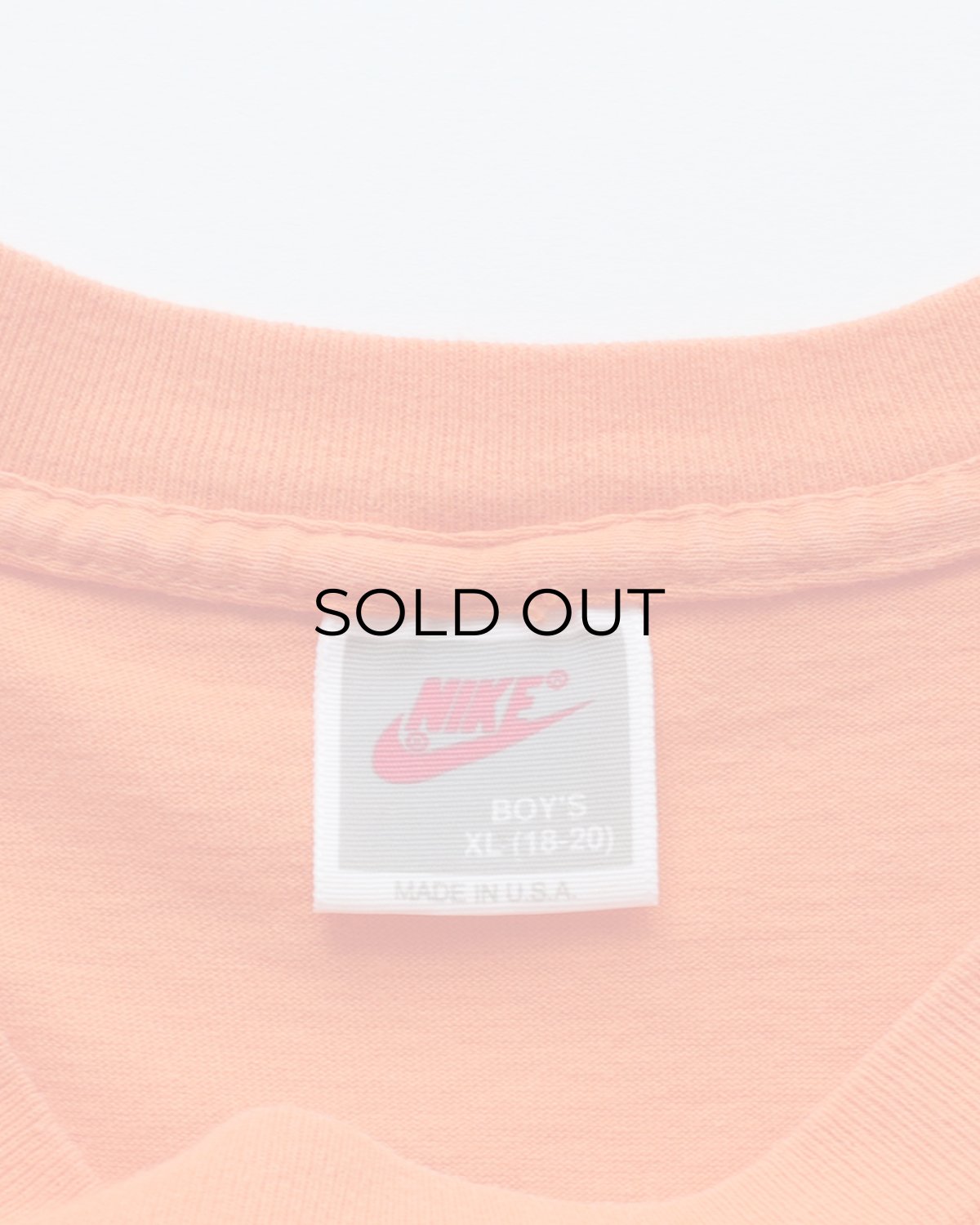 画像8: 90's NIKE COTTON W-PRINT S/S TEE "NIKE AIR" "MADE IN USA" (8)