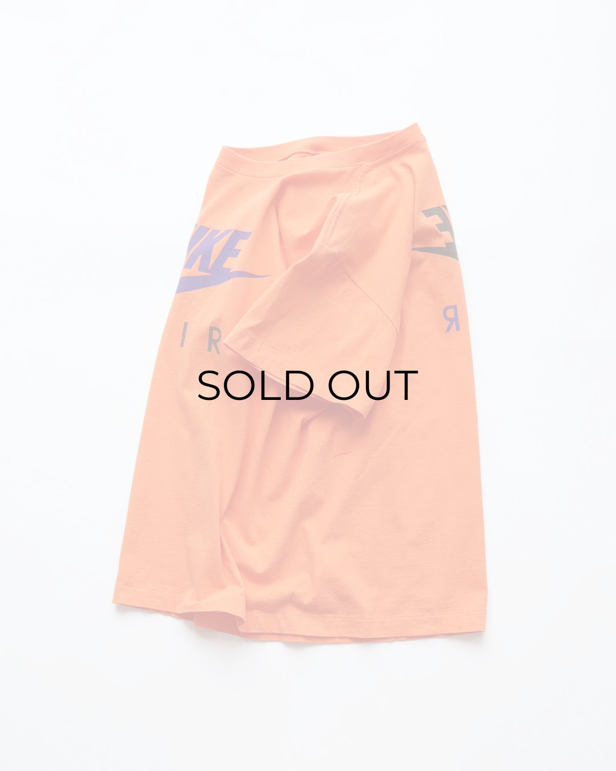 画像2: 90's NIKE COTTON W-PRINT S/S TEE "NIKE AIR" "MADE IN USA" (2)