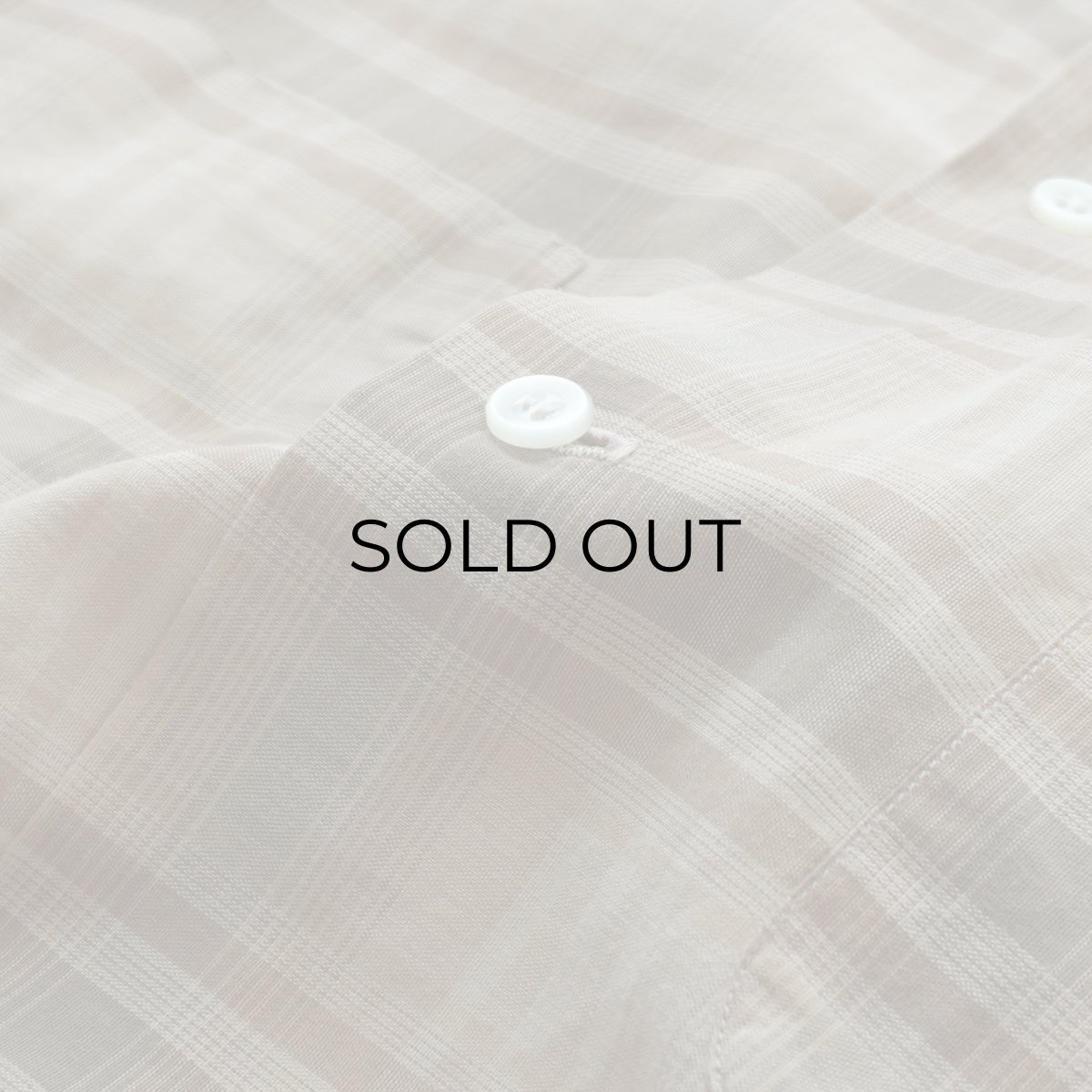 画像8: 60's TOWNCRAFT COTTON CHECK S/S LOOP COLLAR BOX SHIRT (8)