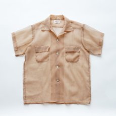 画像2: 50's SPORTOP NYLON SEERSUCKER LOOP COLLAR S/S BOX SHIRT (2)