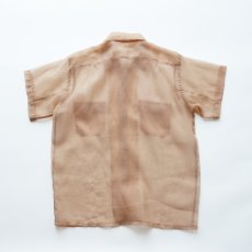 画像3: 50's SPORTOP NYLON SEERSUCKER LOOP COLLAR S/S BOX SHIRT (3)