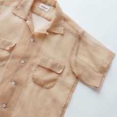 画像4: 50's SPORTOP NYLON SEERSUCKER LOOP COLLAR S/S BOX SHIRT (4)