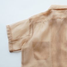 画像6: 50's SPORTOP NYLON SEERSUCKER LOOP COLLAR S/S BOX SHIRT (6)