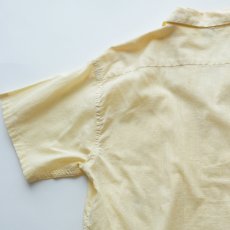 画像5: 50's SPORTSWEAR by Colonial  COTTON "KASURI" LOOP COLLAR S/S BOX SHIRT (5)