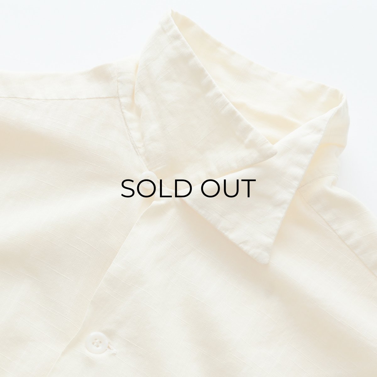 画像6: 50's SPORTSWEAR by Colonial  COTTON "KASURI" LOOP COLLAR S/S BOX SHIRT (6)