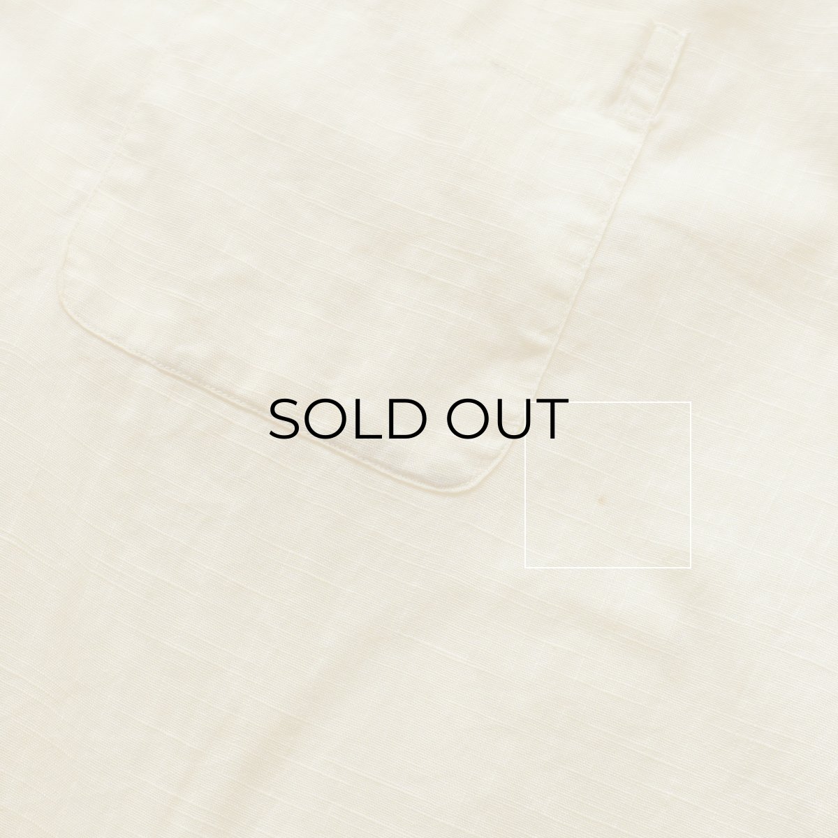画像8: 50's SPORTSWEAR by Colonial  COTTON "KASURI" LOOP COLLAR S/S BOX SHIRT (8)