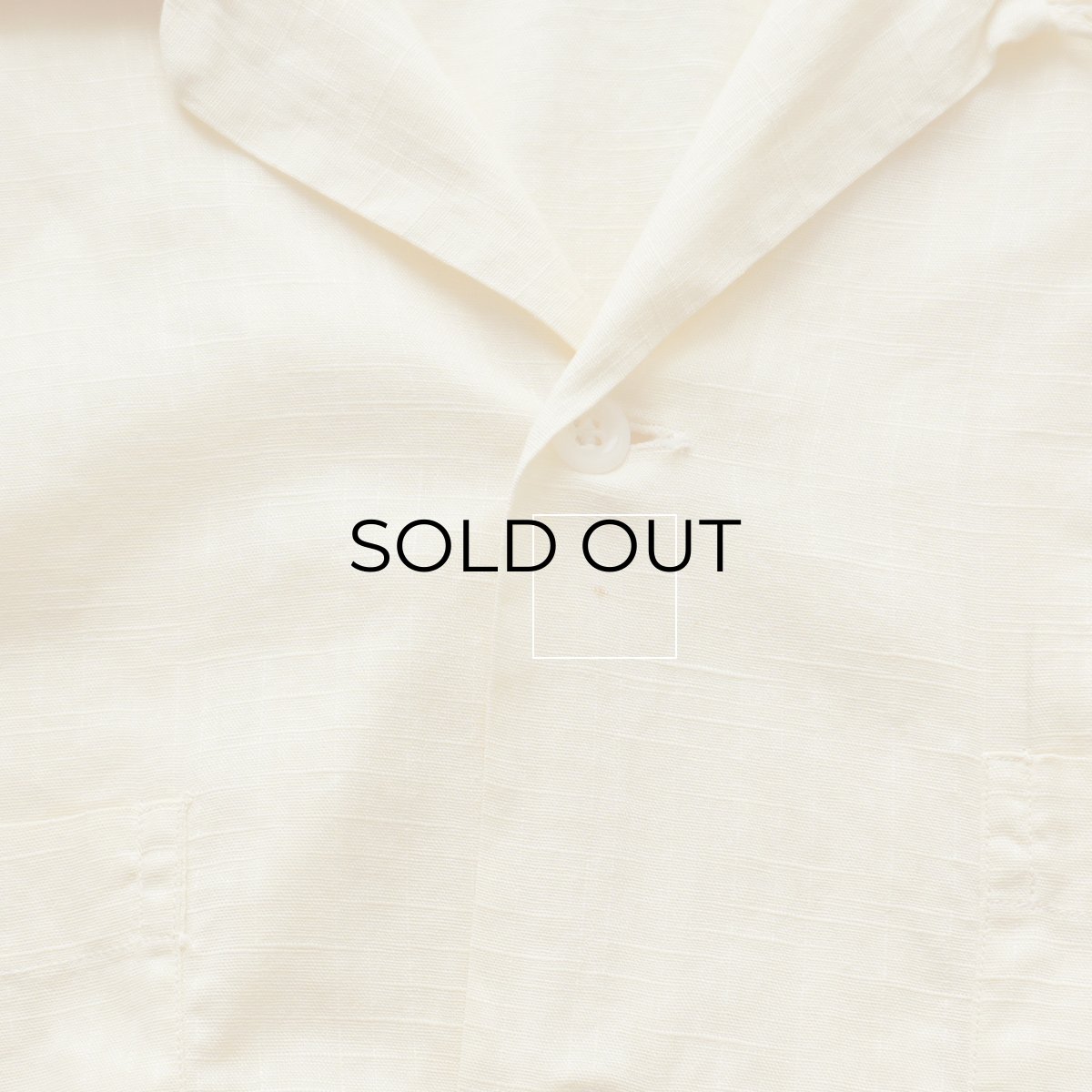 画像9: 50's SPORTSWEAR by Colonial  COTTON "KASURI" LOOP COLLAR S/S BOX SHIRT (9)