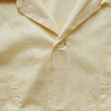 画像9: 50's SPORTSWEAR by Colonial  COTTON "KASURI" LOOP COLLAR S/S BOX SHIRT (9)