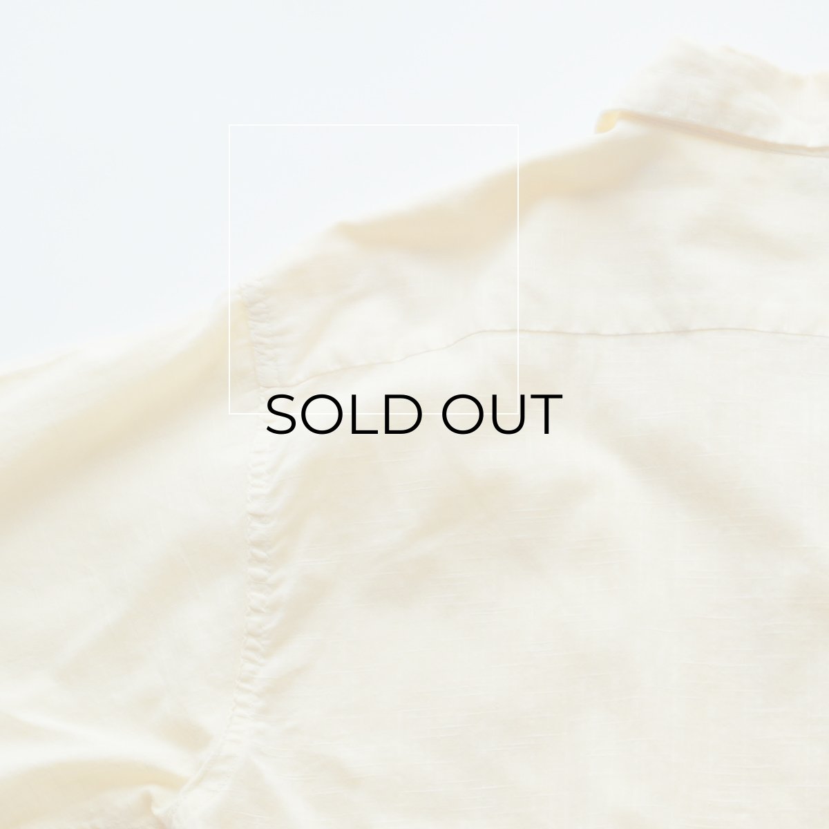 画像10: 50's SPORTSWEAR by Colonial  COTTON "KASURI" LOOP COLLAR S/S BOX SHIRT (10)