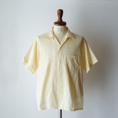 画像1: 50's SPORTSWEAR by Colonial  COTTON "KASURI" LOOP COLLAR S/S BOX SHIRT (1)