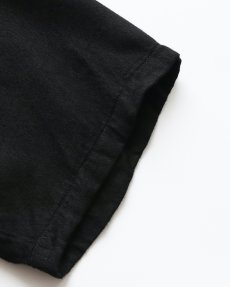 画像13: 〜60's King Louie BLACK RAYON BACK EMBROIDERED S/S LOOP COLLAR BOWLING SHIRT "HARDWARE INSURANCE MUTUALS" (13)