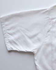 画像15: 〜60's 301 WHITE RAYON BACK EMBROIDERED S/S LOOP COLLAR BOWLING SHIRT "Miss Chipper" (15)
