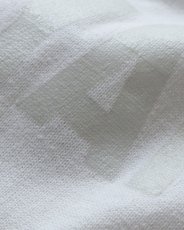 画像9: 80's RUSSELL W-PRINT CROPPED SLEEVE V NECK FOOTBALL TEE "OLYMPIA BEARS" "MADE IN USA" (9)