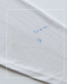 画像13: 80's RUSSELL W-PRINT CROPPED SLEEVE V NECK FOOTBALL TEE "OLYMPIA BEARS" "MADE IN USA" (13)