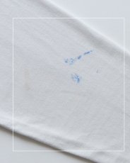 画像13: 80's RUSSELL W-PRINT CROPPED SLEEVE V NECK FOOTBALL TEE "OLYMPIA BEARS" "MADE IN USA" (13)