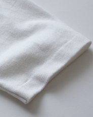 画像8: 〜80's RUSSELL W-PRINT CROPPED SLEEVE V NECK FOOTBALL TEE "MED RES" "MADE IN USA" (8)