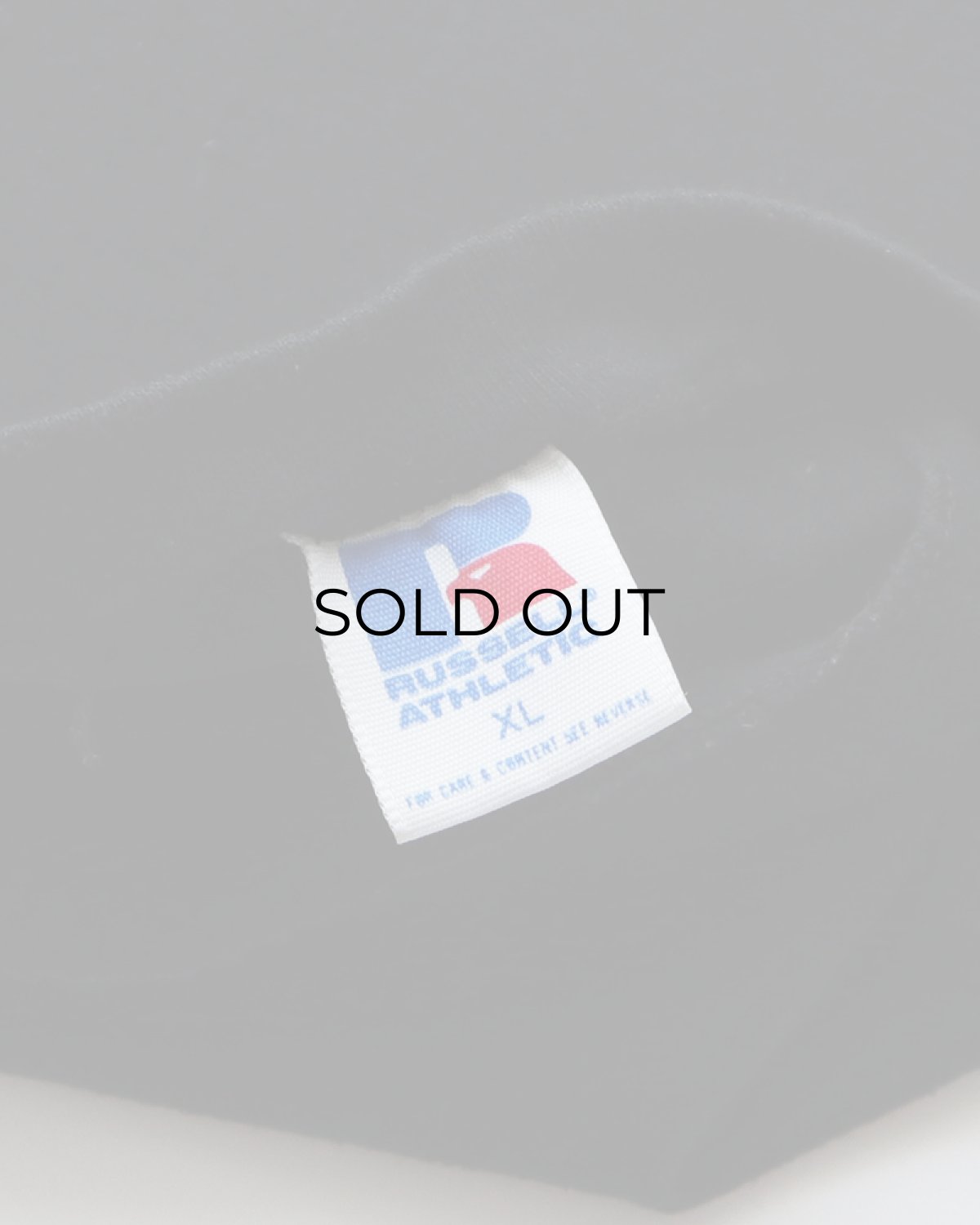 画像6: 80's RUSSELL PRINT CROPPED SLEEVE V NECK FOOTBALL TEE "Crush" (6)