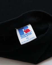 画像6: 80's RUSSELL PRINT CROPPED SLEEVE V NECK FOOTBALL TEE "Crush" (6)