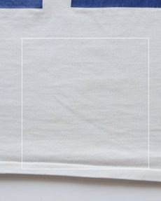 画像8: 〜80's UNKNOWN BRAND W-PRINT CROPPED SLEEVE V NECK FOOTBALL TEE "CHIMACUM COWBOYS" (8)