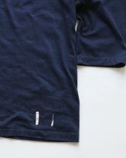 画像4: 〜80's MEDALLION PRINT CROPPED SLEEVE V NECK FOOTBALL TEE "MacGregor" "MADE IN USA" (4)