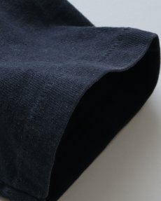 画像8: 70's-80's sportswear BLACK COTTON PRINT CROPPED SLEEVE FOOTBALL TEE "Sunkist" "MADE IN USA" (8)
