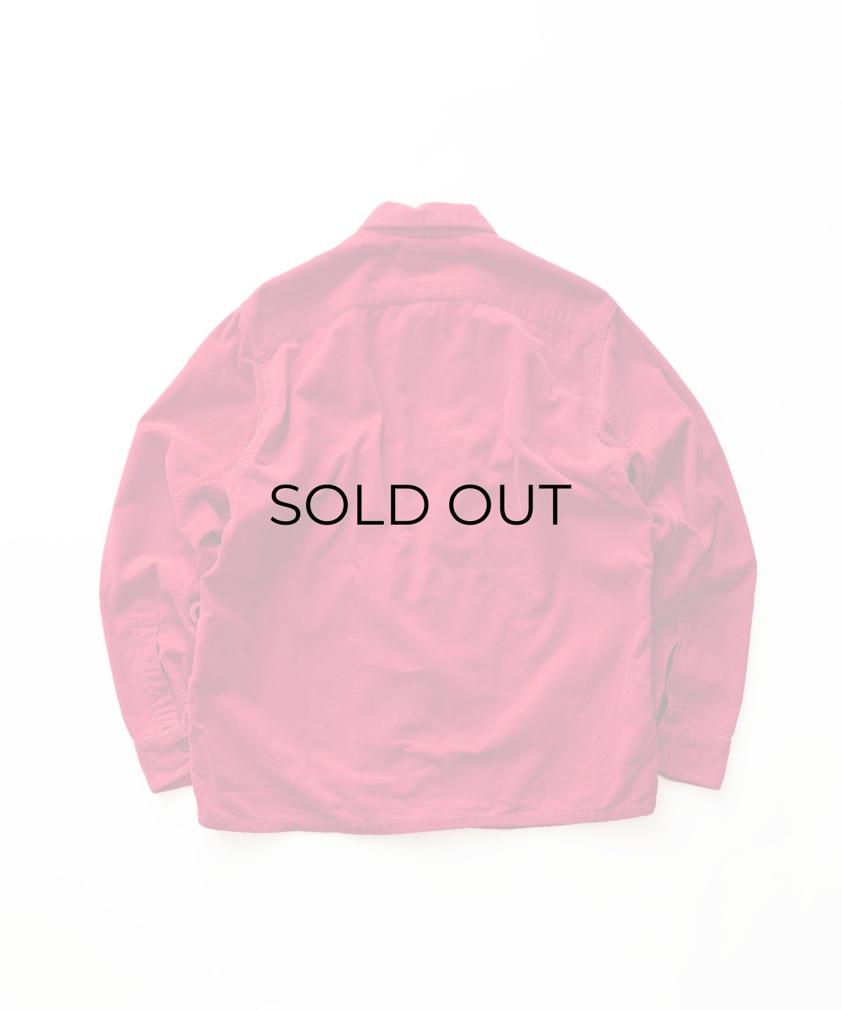 画像2: 50's Paddle & Saddle COTTON CORDUROY LOOP COLLAR BOX SHIRT (2)