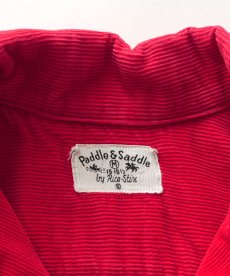画像5: 50's Paddle & Saddle COTTON CORDUROY LOOP COLLAR BOX SHIRT (5)