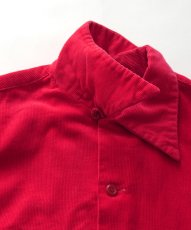 画像6: 50's Paddle & Saddle COTTON CORDUROY LOOP COLLAR BOX SHIRT (6)