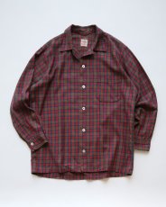 画像1: 50's F.R. TRIPLER & CO. COTTON CHECK LOOP COLLAR BOX SHIRT (1)