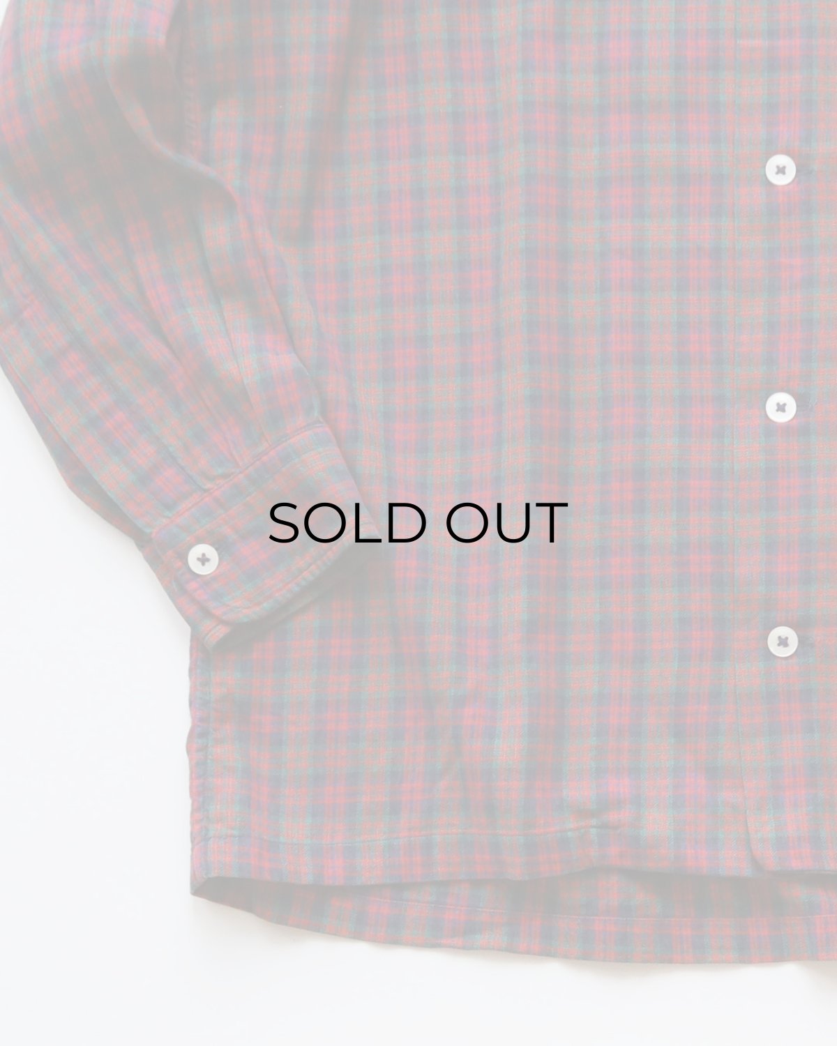 画像4: 50's F.R. TRIPLER & CO. COTTON CHECK LOOP COLLAR BOX SHIRT (4)