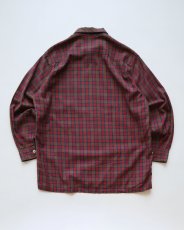 画像2: 50's F.R. TRIPLER & CO. COTTON CHECK LOOP COLLAR BOX SHIRT (2)