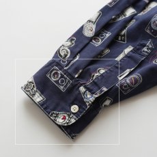 画像12: 90's CHAPS RALPH LAUREN COTTON ALL OVER PATTERN B/D SHIRT (12)