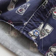 画像13: 90's CHAPS RALPH LAUREN COTTON ALL OVER PATTERN B/D SHIRT (13)