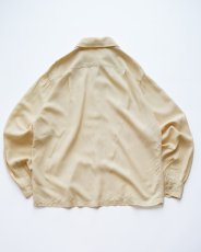 画像2: 〜50's UNKNOWN BRAND RAYON LOOP COLLAR BOX SHIRT (2)