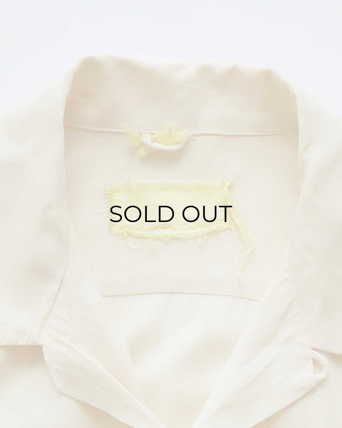 画像6: 〜50's UNKNOWN BRAND RAYON LOOP COLLAR BOX SHIRT (6)