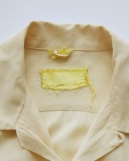 画像6: 〜50's UNKNOWN BRAND RAYON LOOP COLLAR BOX SHIRT (6)