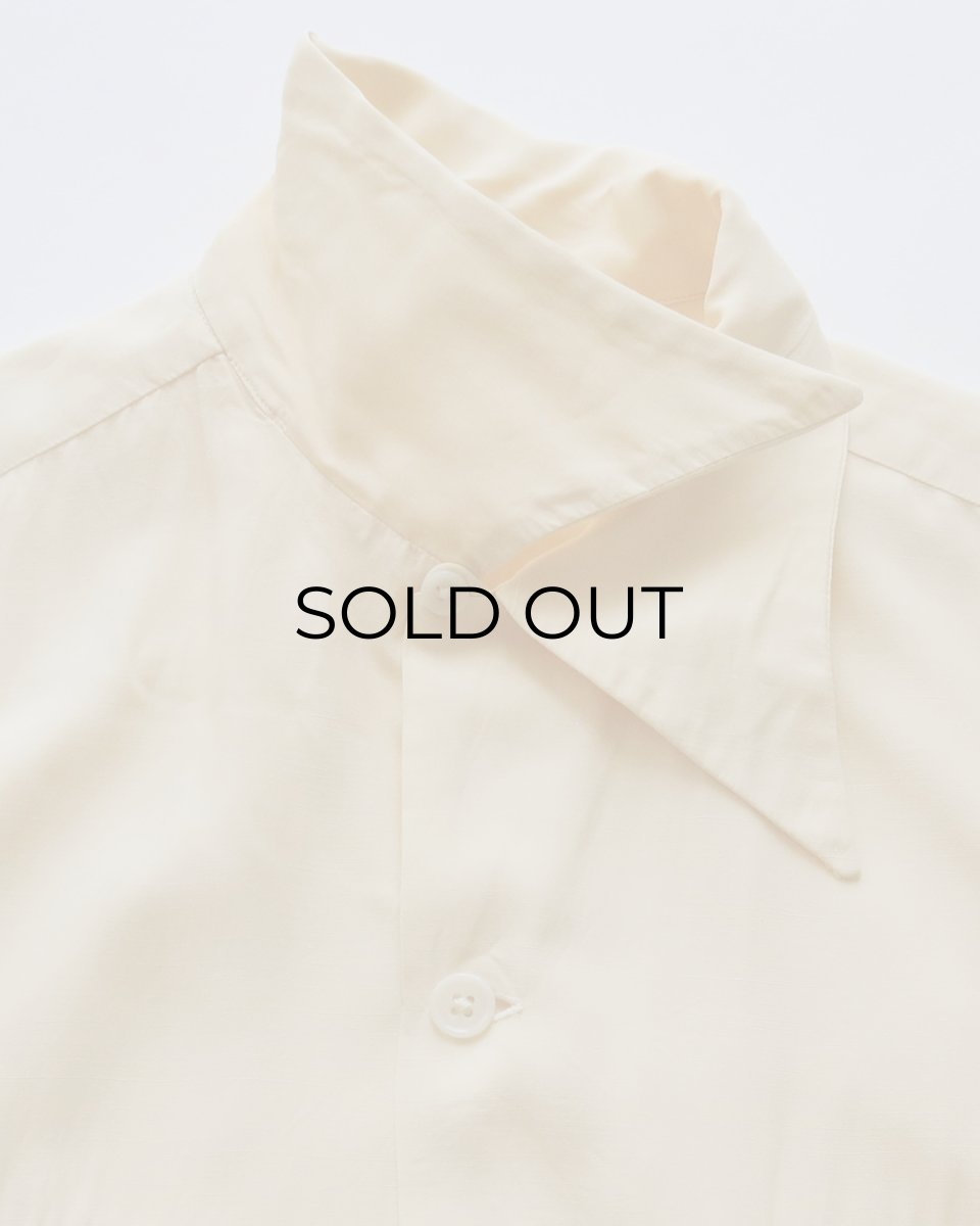 画像8: 〜50's UNKNOWN BRAND RAYON LOOP COLLAR BOX SHIRT (8)