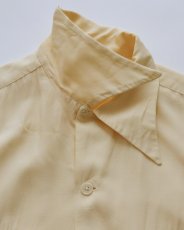 画像8: 〜50's UNKNOWN BRAND RAYON LOOP COLLAR BOX SHIRT (8)