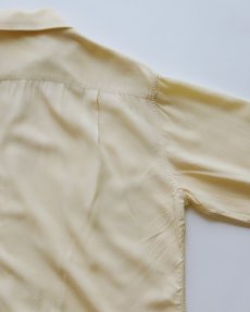 画像5: 〜50's UNKNOWN BRAND RAYON LOOP COLLAR BOX SHIRT (5)